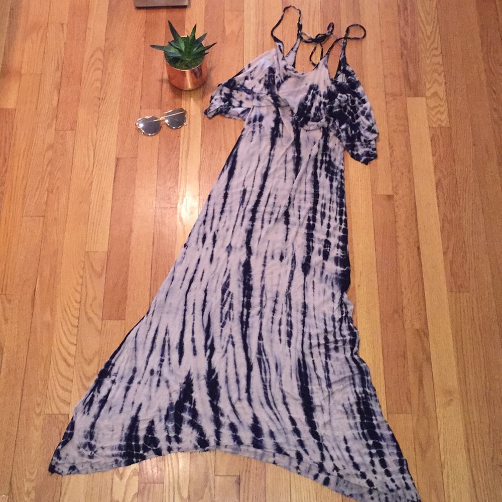 Nordstrom tie dye maxi dress
